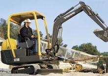 Minibagger Volvo EC15B XT