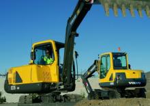 Minibagger Volvo EC55 PRO