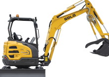Minibagger SDLG ER636H Canopy