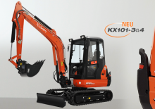 Minibagger Kubota KX101-3α4
