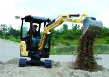 Minibagger Yanmar SV 18 CR