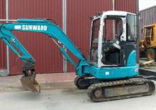Minibagger Sunward SWE 38