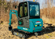 Minibagger Sunward SWE20F 