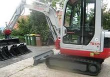 Minibagger Takeuchi TB 125