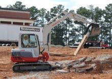 Minibagger Takeuchi TB 250
