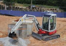 Minibagger Takeuchi TB 138 FR