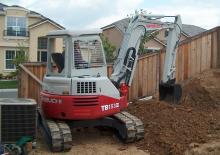 Minibagger Takeuchi TB 153 FR