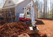 Minibagger Takeuchi TB 240