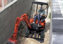 Minibagger Kubota U17