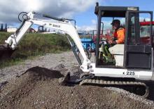 Minibagger Bobcat X 225