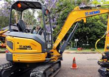 Minibagger XCMG XE27U Canopy