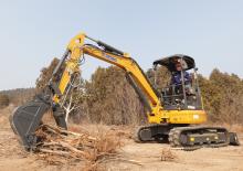 Minibagger XCMG XE35U Canopy