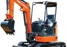 Minibagger Hitachi ZX23U