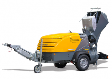 Druckluftförderer Putzmeister M 740 DB