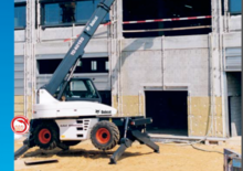 Teleskopen mit Oberwagen Bobcat TD 40150