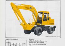 Mobilbagger John Deere Construction 495D