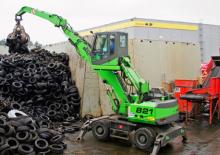 Mobilbagger Sennebogen 821 M