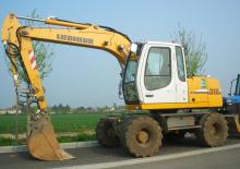 Mobilbagger Liebherr A 312 Litronic