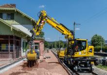 Mobilbagger Liebherr A 922 Rail Litronic G6.0
