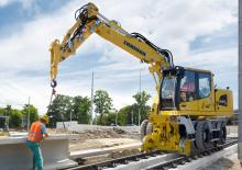 Mobilbagger Liebherr A 924 Rail Litronic