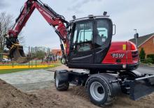 Mobilbagger Yanmar B95W TPA 