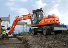 Mobilbagger Doosan DX170W