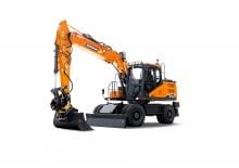 Mobilbagger Doosan DX140W-7