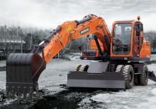 Mobilbagger Doosan DX140W
