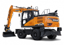 Mobilbagger Develon DX160W-7 