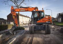 Mobilbagger Doosan DX165W-5