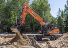 Mobilbagger Develon DX210W-7 
