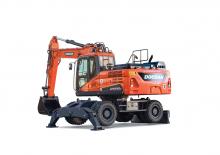 Mobilbagger Doosan DX210WE-5