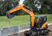 Mobilbagger Develon DX57W-7 