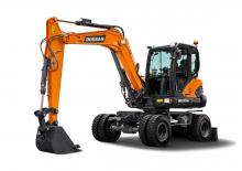 Mobilbagger Doosan DX57W-7