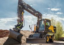 Mobilbagger Volvo EW220E