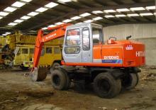 Mobilbagger Hitachi EX100WD