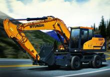 Mobilbagger Hyundai HW210