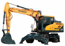 Mobilbagger Hyundai HW180