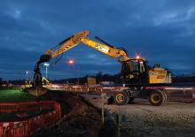 Mobilbagger JCB JS175W