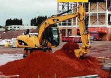 Mobilbagger Caterpillar M313D