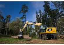 Mobilbagger Caterpillar M314F