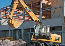 Mobilbagger Caterpillar M316D