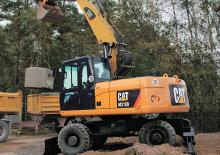 Mobilbagger Caterpillar M318D