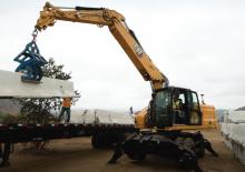 Mobilbagger Caterpillar M322