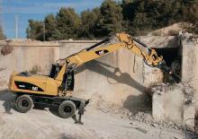 Mobilbagger Caterpillar M322D