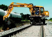 Mobilbagger O&K MH 5 S - A4
