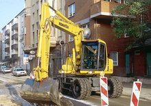 Mobilbagger Komatsu PW150-6
