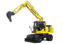 Mobilbagger Komatsu PW160-8