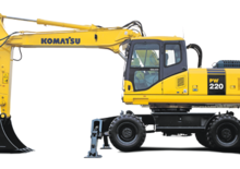 Mobilbagger Komatsu PW220-7
