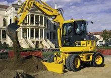 Mobilbagger Komatsu PW98MR-6